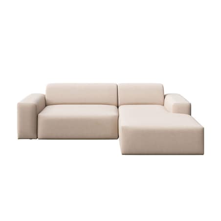 Villet Sofa narożna prawa beżowa