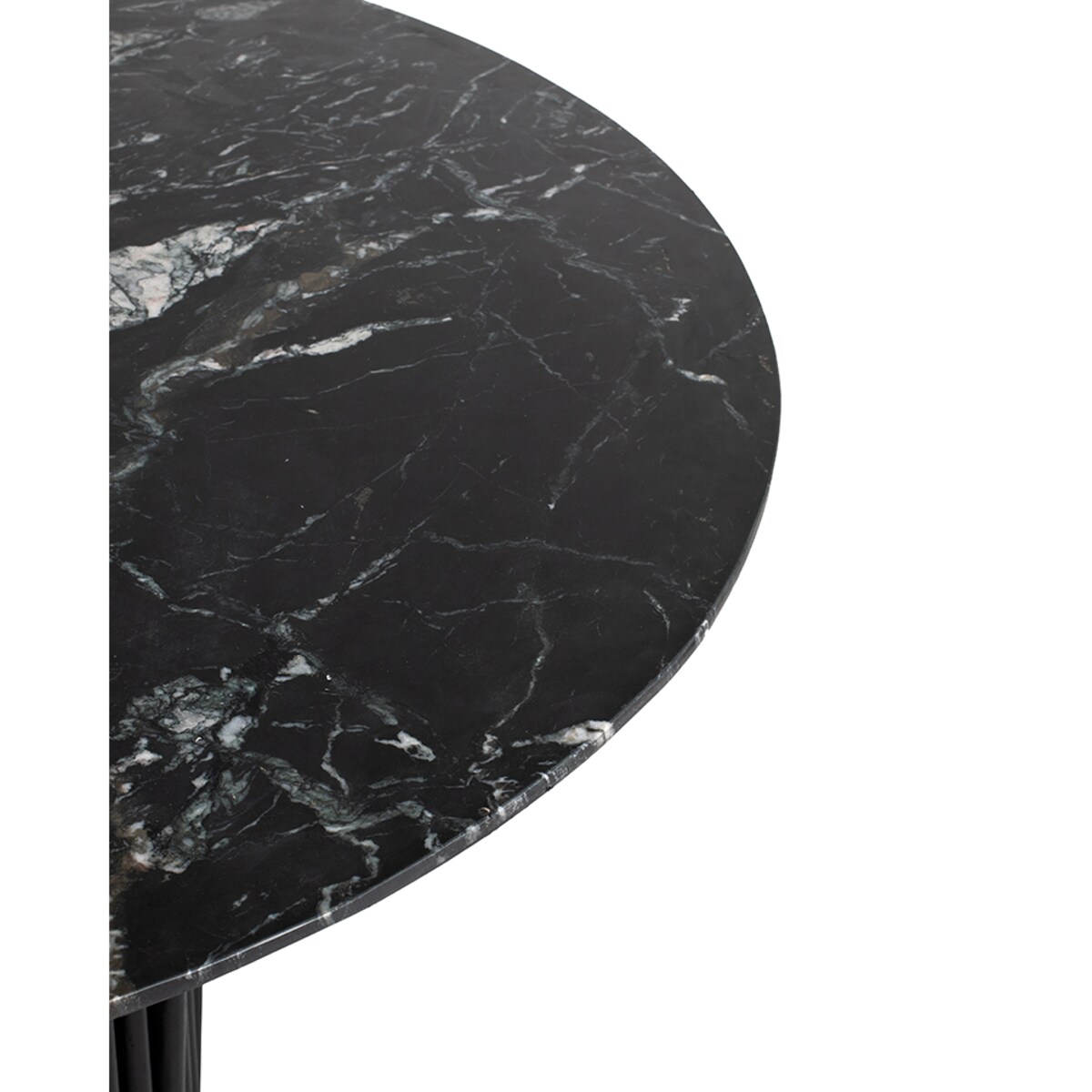 MaMaison stół jadalniany LEVANTE 120 czarny / marmur