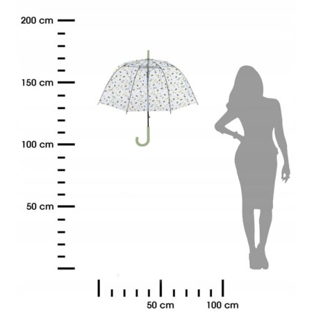Parasol transparentny pszczoły 83 cm