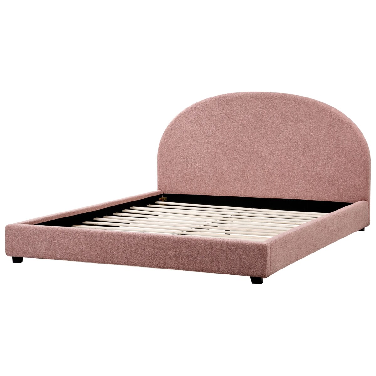 Łóżko VAUCLUSE 180 x 200 cm Pastelowy róż