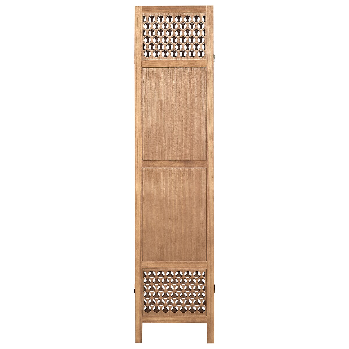 4-panelowy parawan pokojowy CERTOSA Jasnobrązowy 163 cm 170 cm