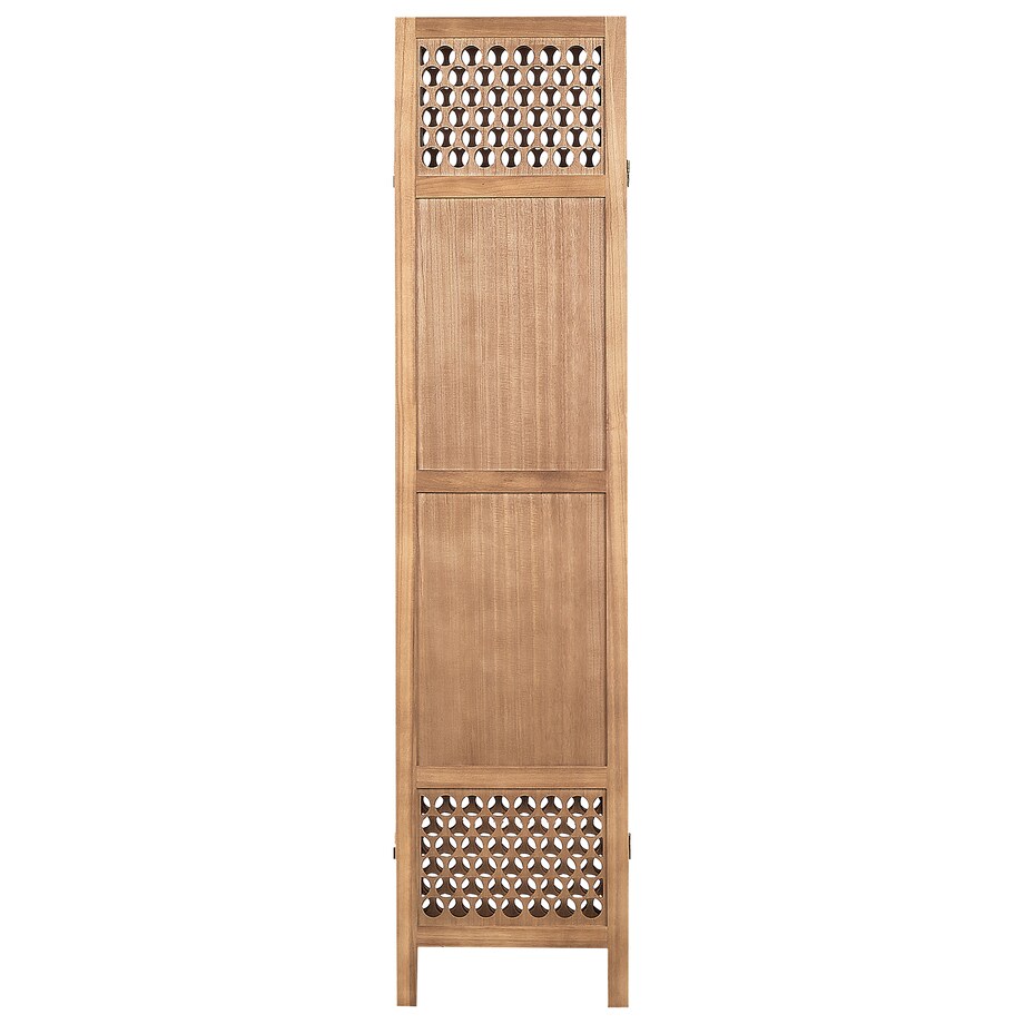 4-panelowy parawan pokojowy CERTOSA Jasnobrązowy 163 cm 170 cm