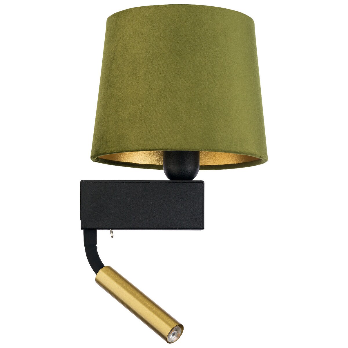 Lampa ścienna 8214 CHILLIN Zielono-złoty Nowodvorski