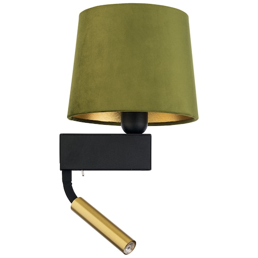 Lampa ścienna 8214 CHILLIN Zielono-złoty Nowodvorski