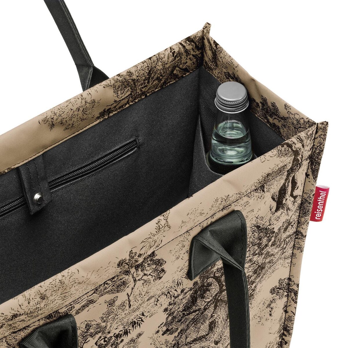 Torba DAILY SHOPPER, jacquard brown