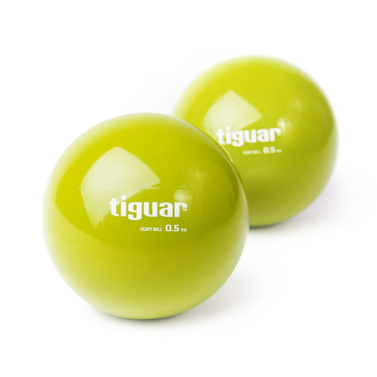 tiguar piłka heavyball 0,5 kg - oliwka