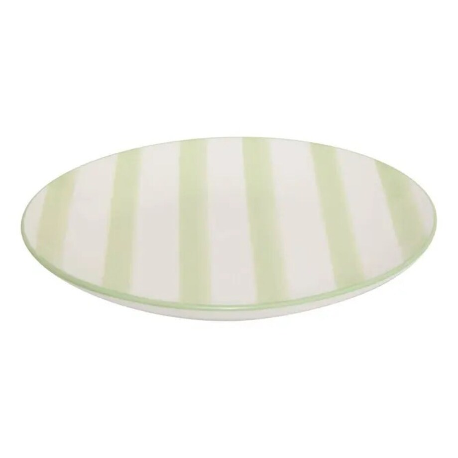 Komplet 6 talerzy deserowych, miętowych, Charlie, 19 cm