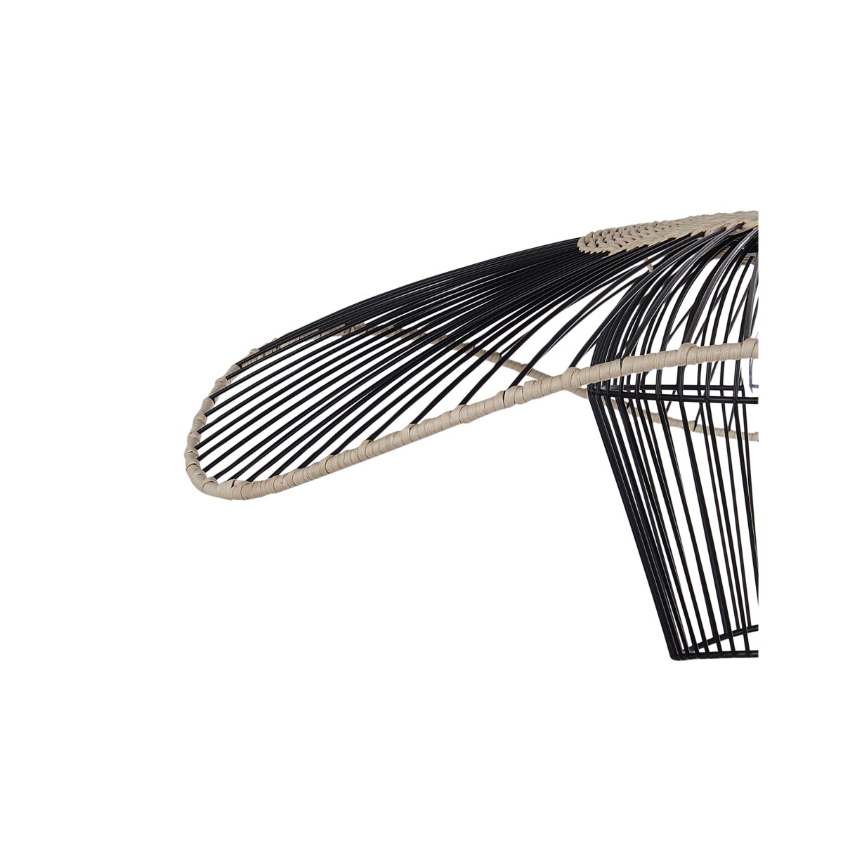 Lampa wisząca czarna LUNGA