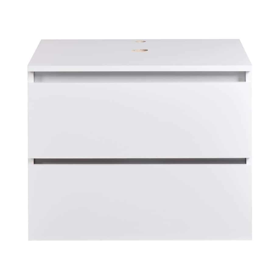 Wisząca szafka pod umywalkę SERRA 60 cm Biały