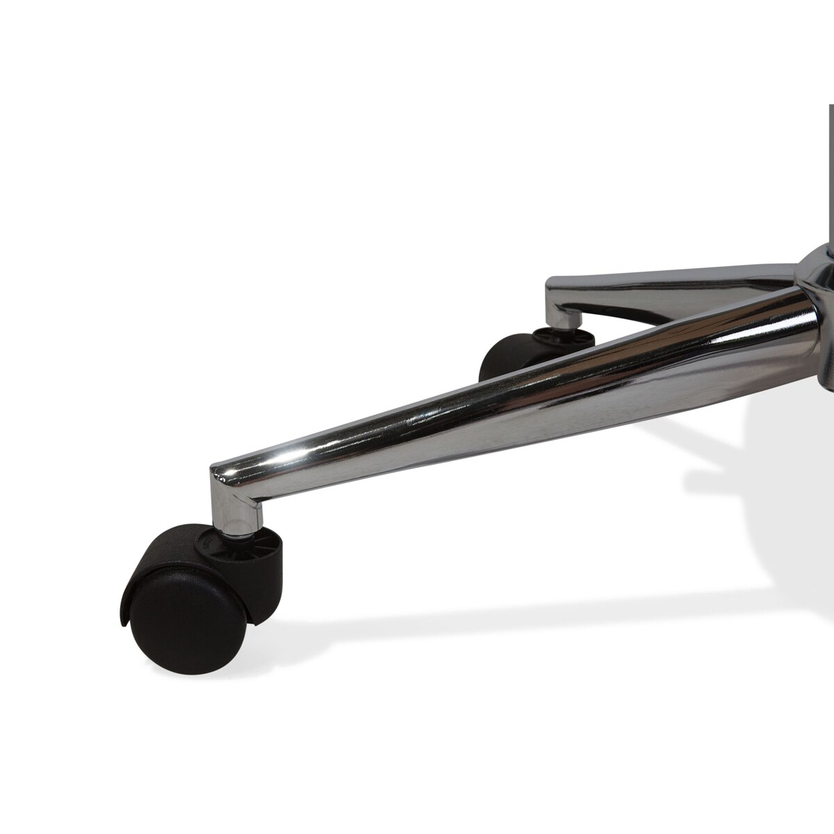 Krzesło biurowe regulowane ekoskóra białe ROTTERDAM