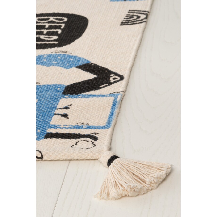 Dywan bawełniany dla dzieci 120x70 cm CAMION