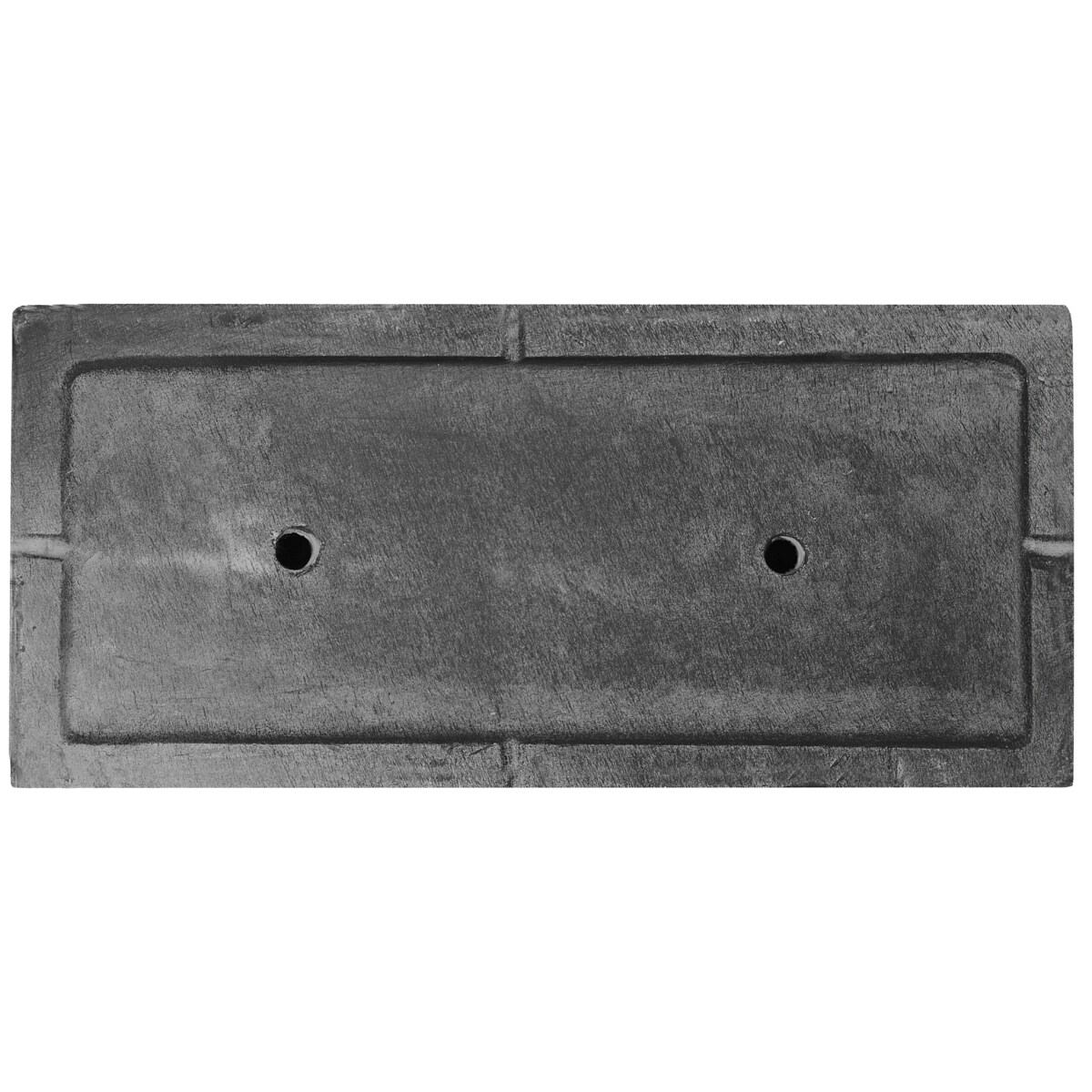 Doniczka 60 x 29 x 30 cm czarna MYRA