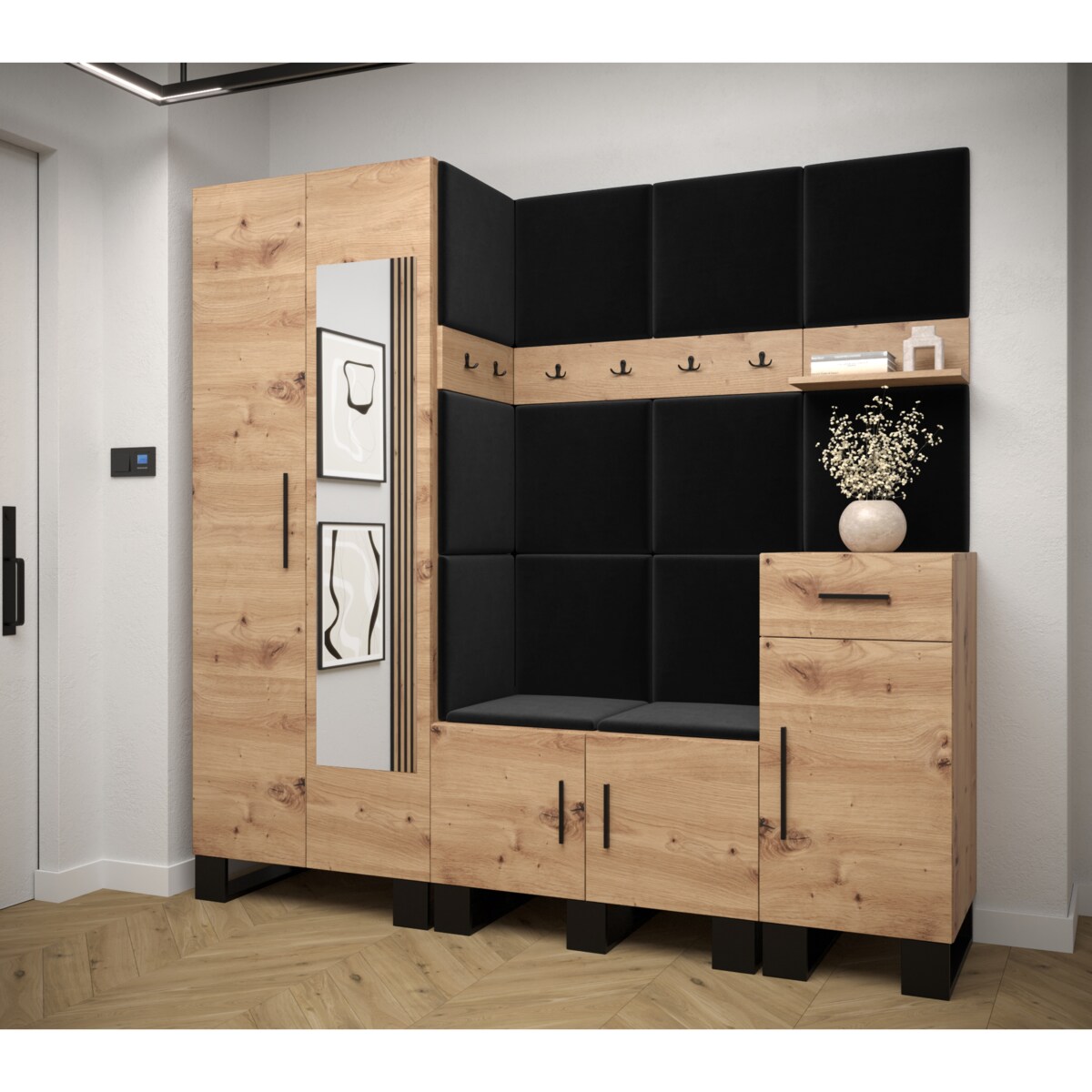 Garderoba do przedpokoju Abiks ARTIN 13 artisan+manila18