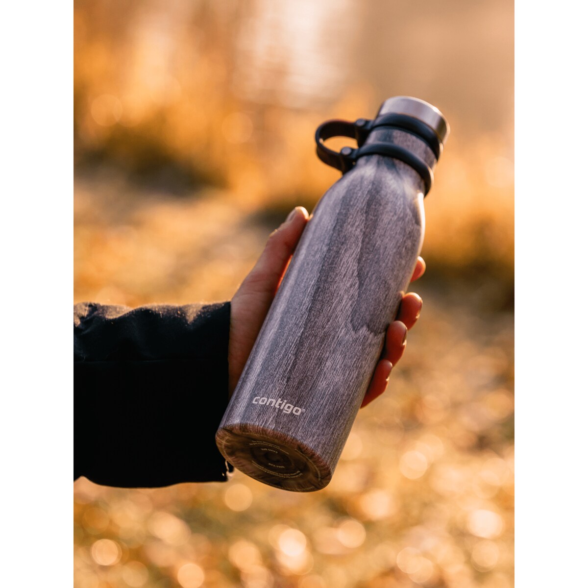 Butelka termiczna Contigo Matterhorn Couture 590ml - Blonde Wood