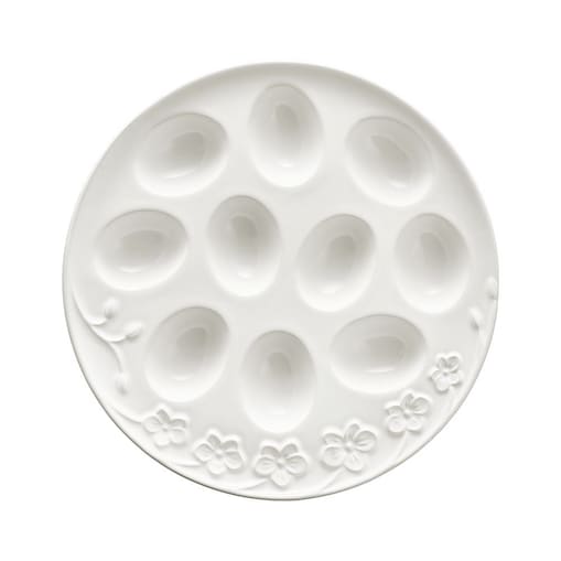 VILLA ITALIA Talerz na jajka ceramiczny 25,5 cm TIVOLI