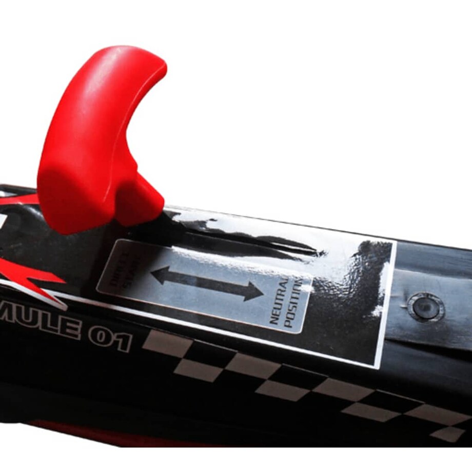 vidaXL Gokart dla dzieci, z pedałami, czerwony