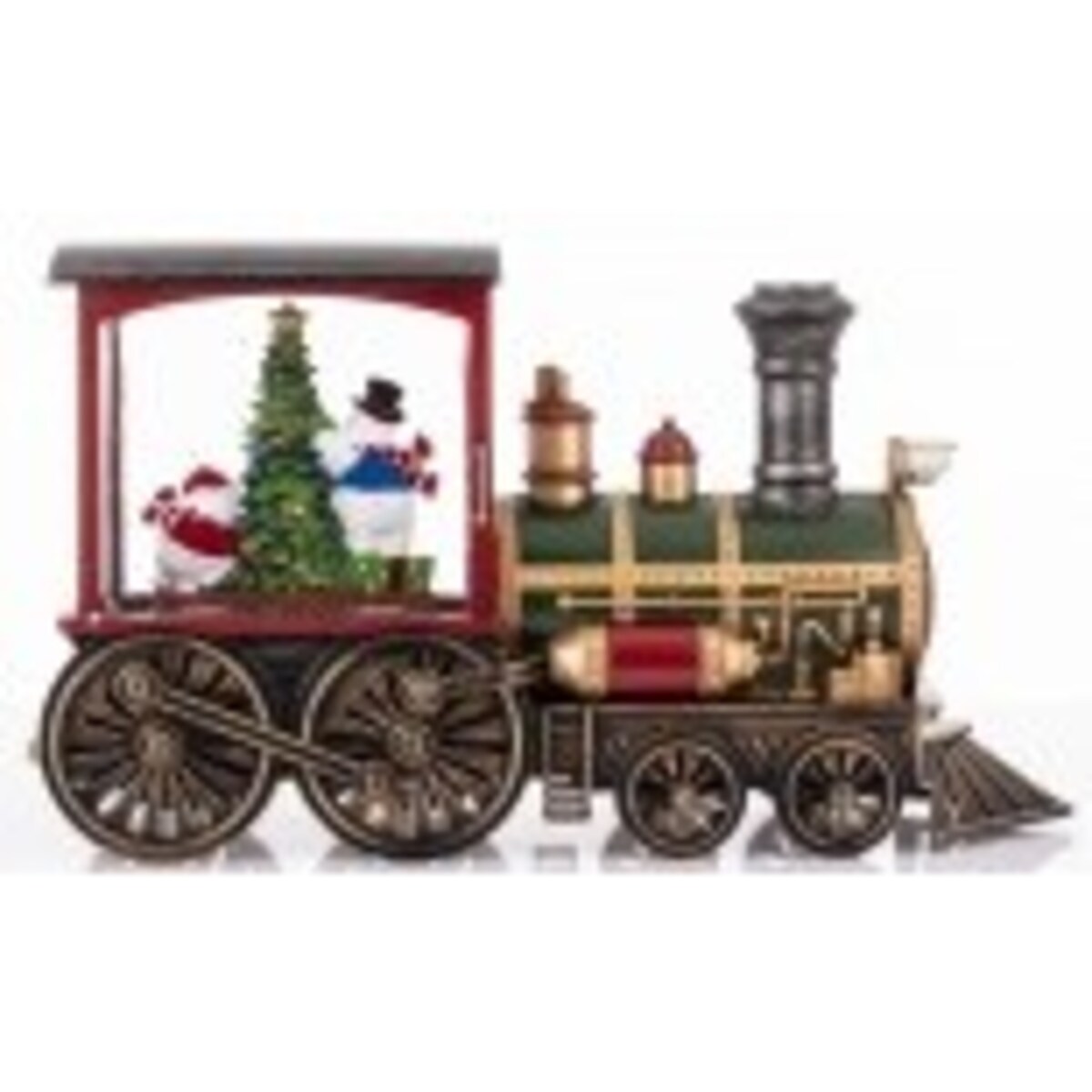Pociąg Świętego Mikołaja 18x30,5x10 cm LOKOMOTIVA