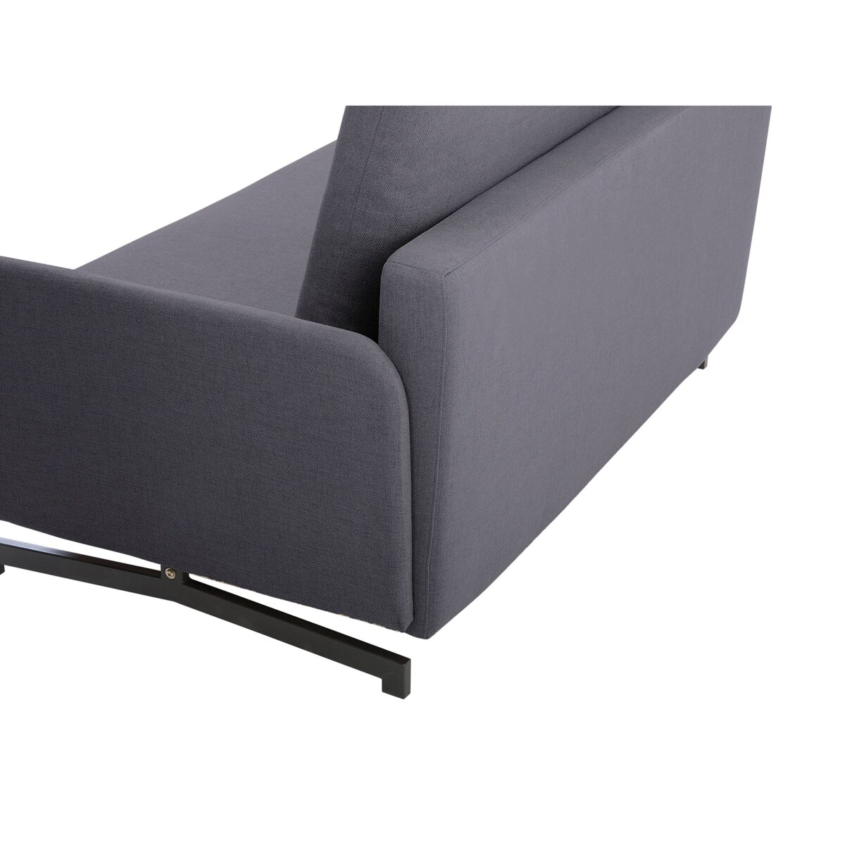 Sofa rozkładana szara BELFAST