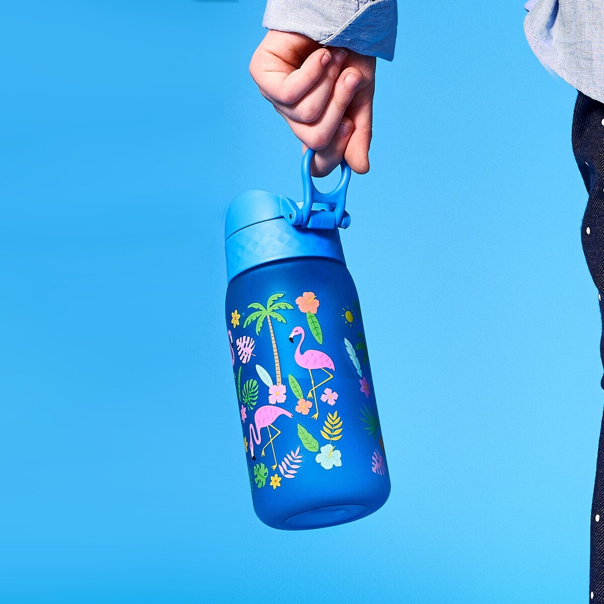 Butelka ION8 I8RF350PBFLAM Flamingos