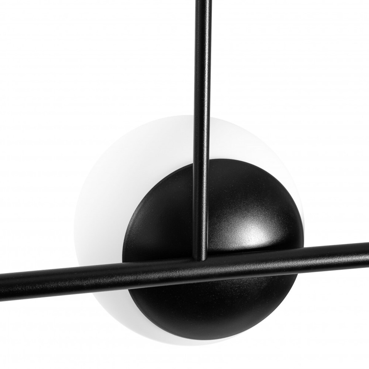 KOP D czarna lampa przysufitowa / plafon