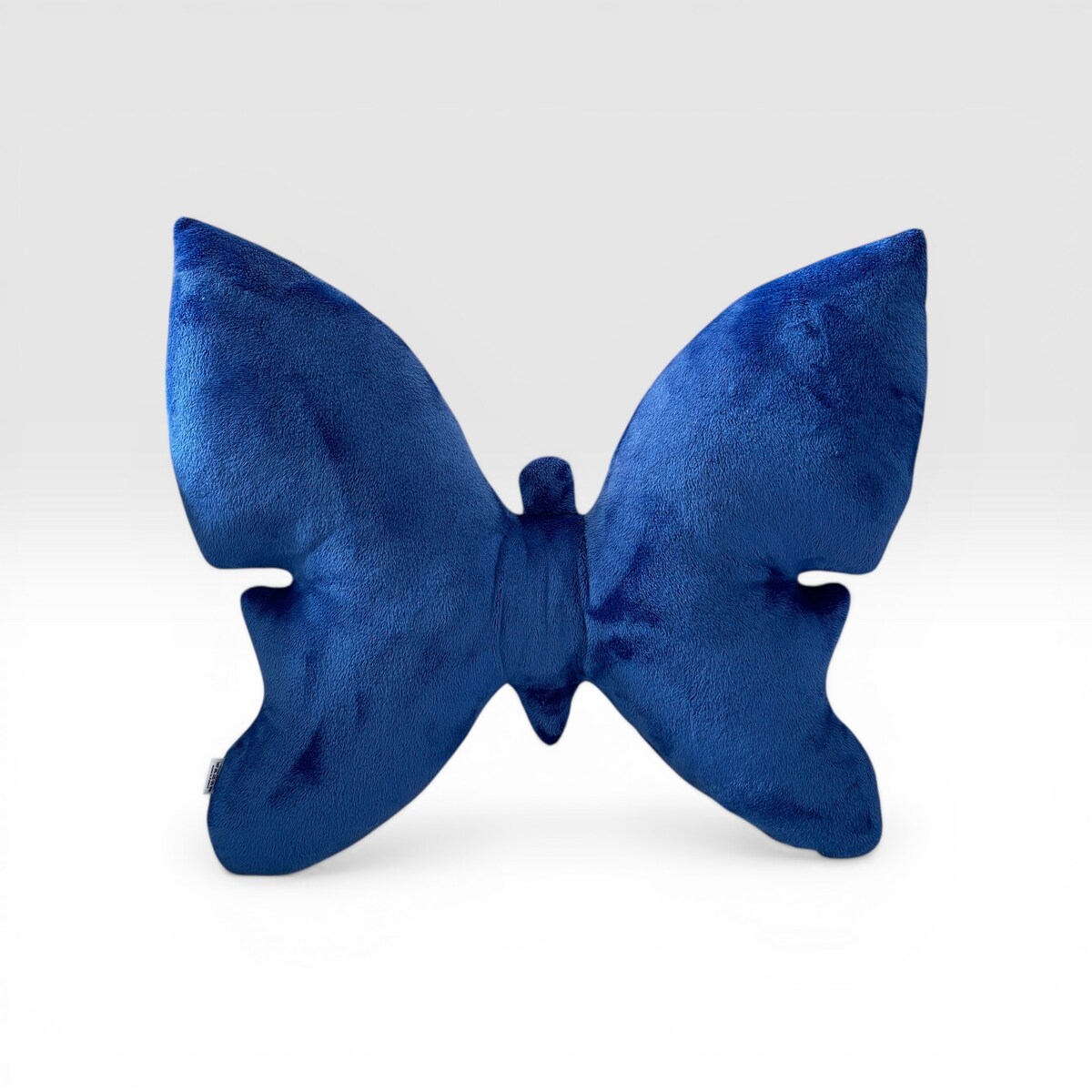 Poduszka dekoracyjna Motyl głęboki niebieski