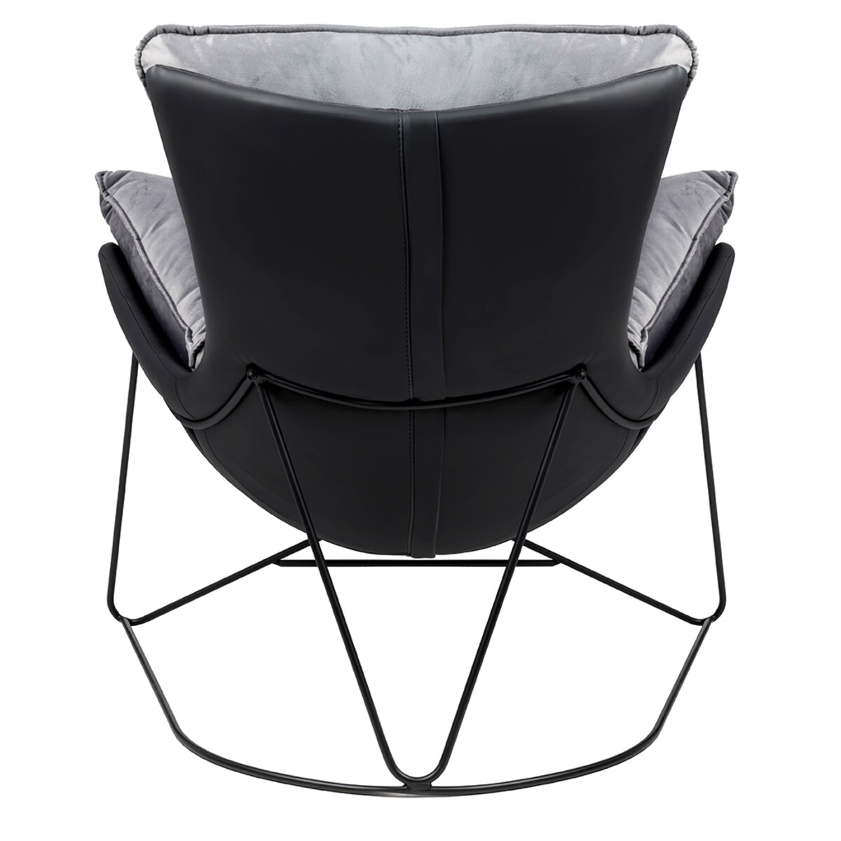 Salonowy fotel Otilia Stand Velvet z welurową poduszką, King Home