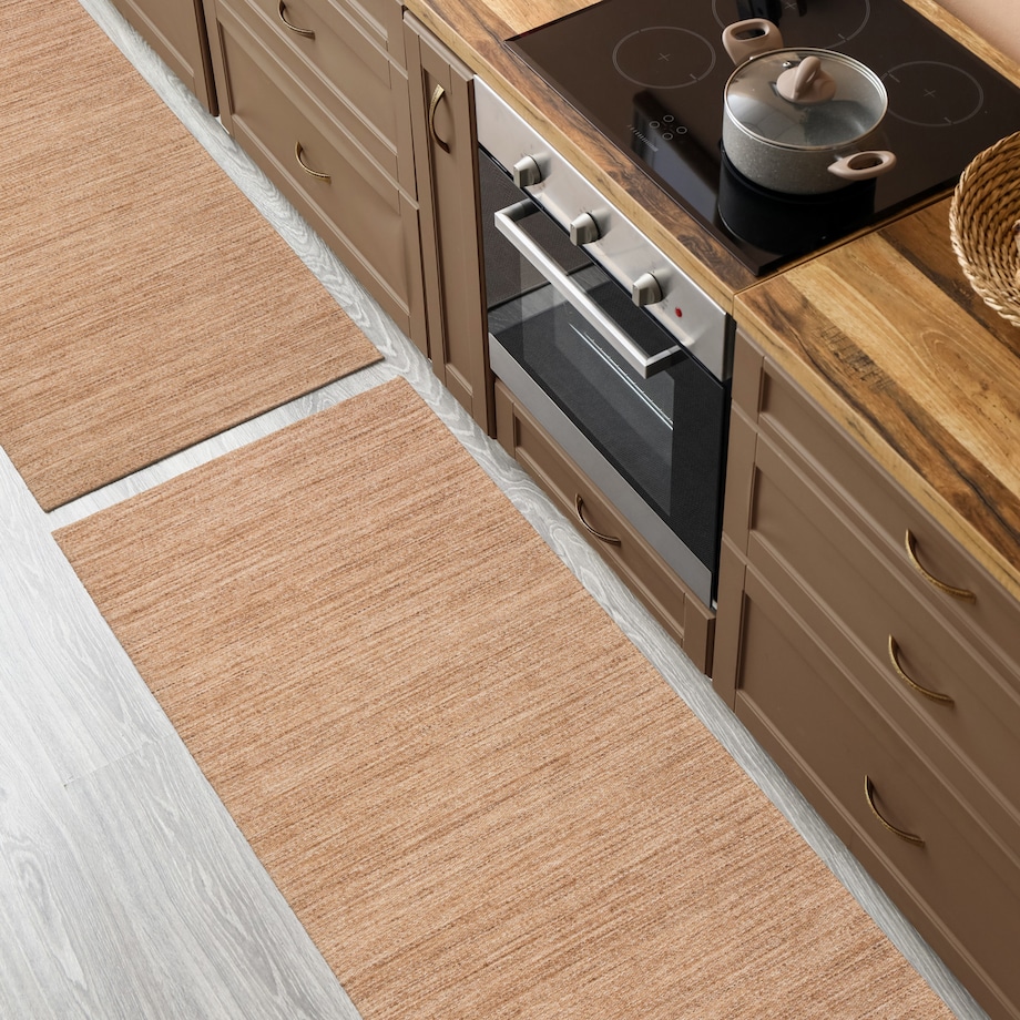 Chodnik antypoślizgowy Siena 75x160 cm e-floor brązowy, karmelowy