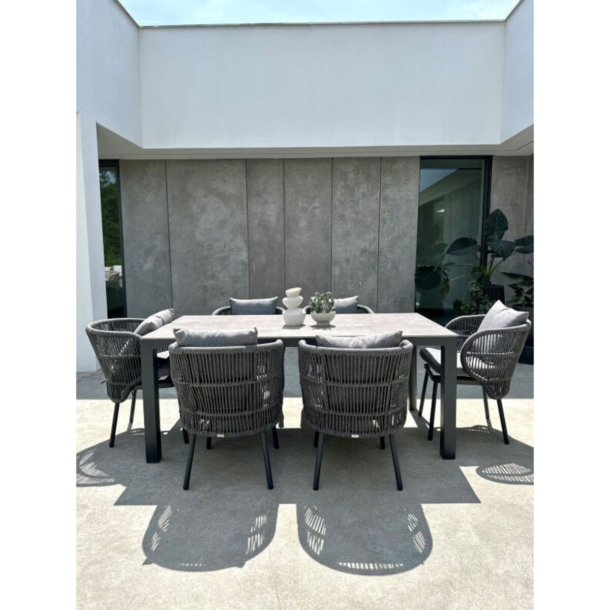 ZESTAW ALUMINIOWY AZZURE SZARY 6