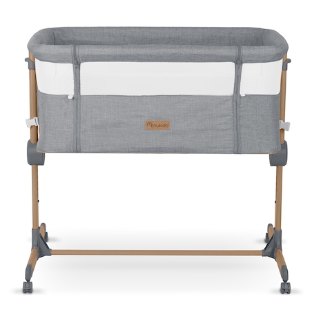 Łóżeczko dziecięce niemowlęce dostawka Nukido składane 0-5m