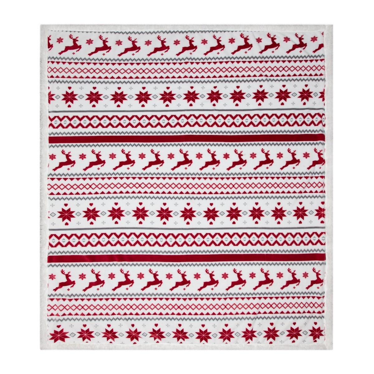 Koc z futerkiem 150x200 cm SCANDINAVO