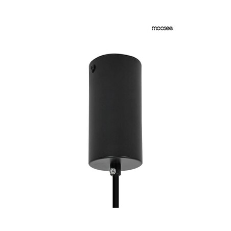 Pokojowa lampa wisząca Ombre listwa nad stół LED 14W czarna