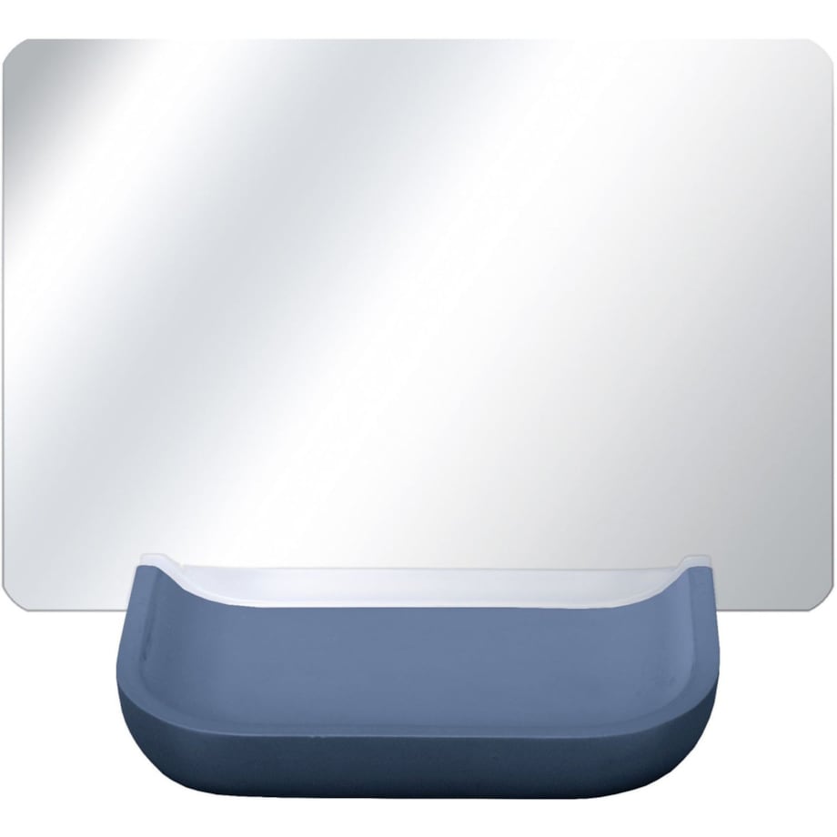 Kleine Wolke Tray 2w1 Lusterko kosmetyczne i organizer niebieski