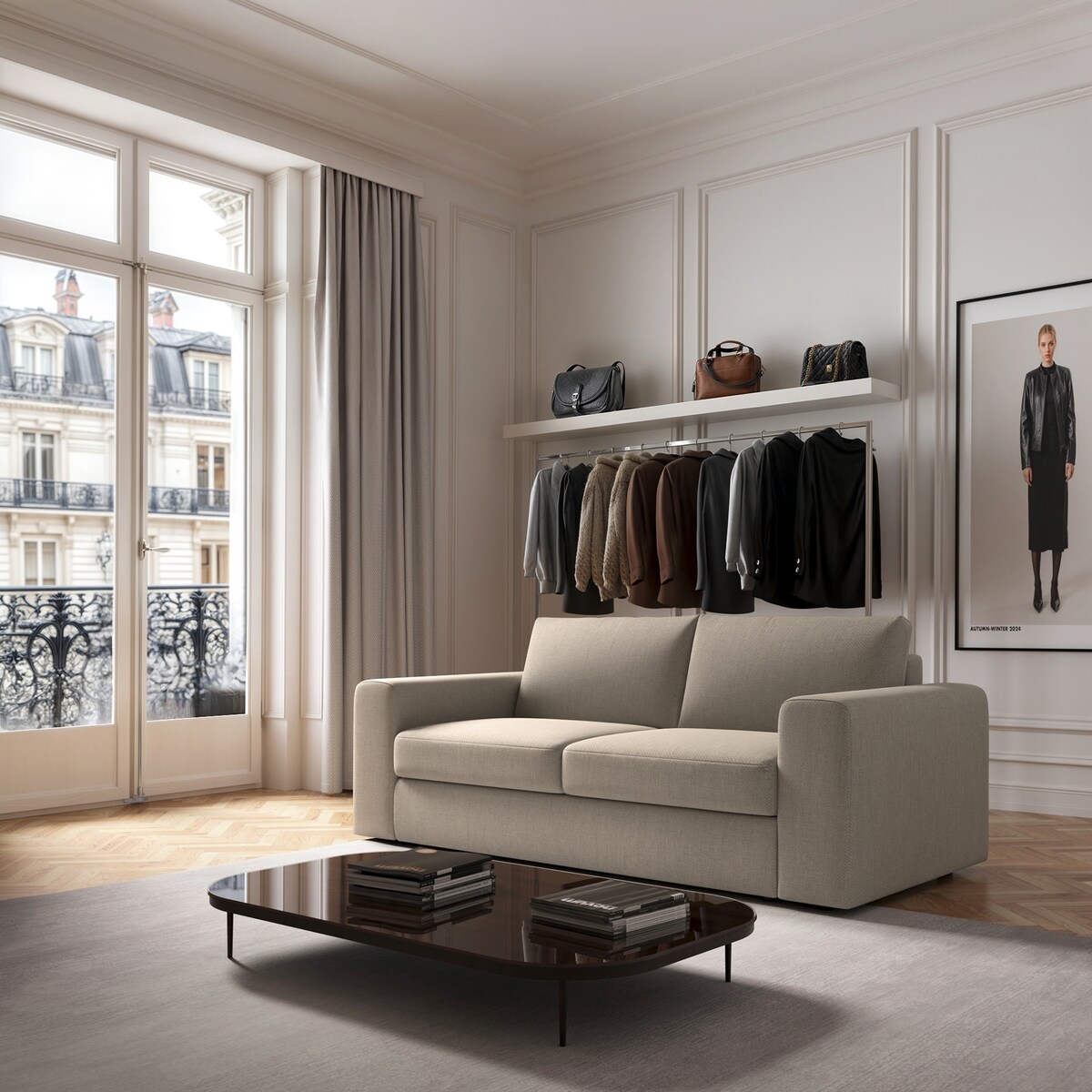 Sofa 3 osobowa Baga beżowa