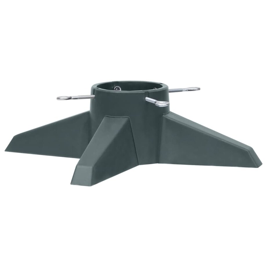 vidaXL Stojak pod choinkę, zielony, 55,5 x 55,5 x 15 cm