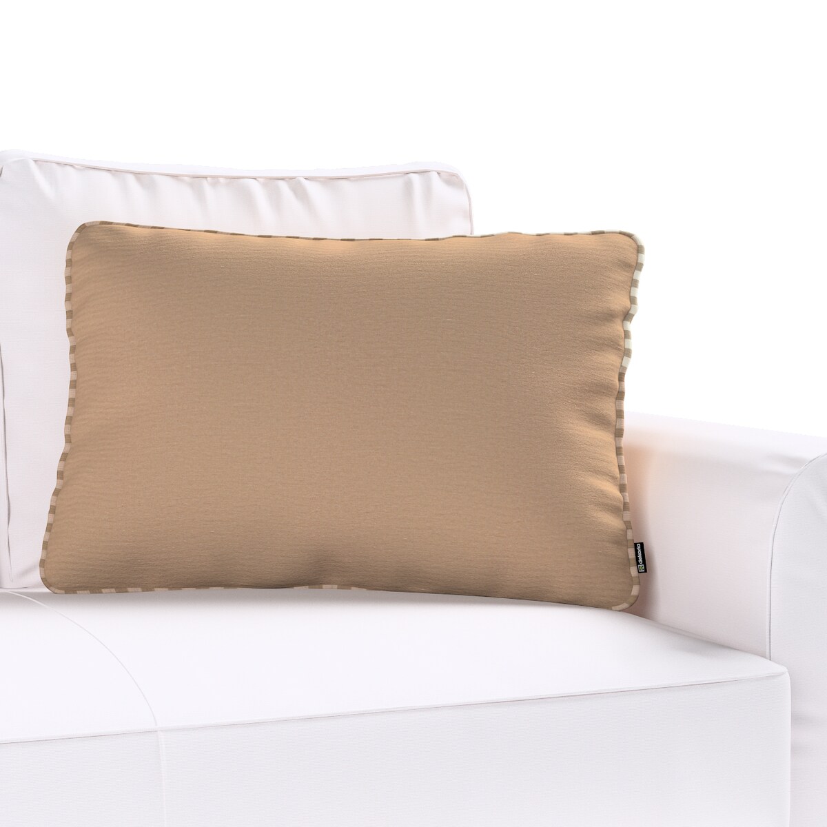 Poszewka Gabi na poduszkę prostokątna 60x40 beżowy