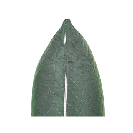 Komplet narzuta z poduszkami tłoczony 200 x 220 cm zielony BABAK