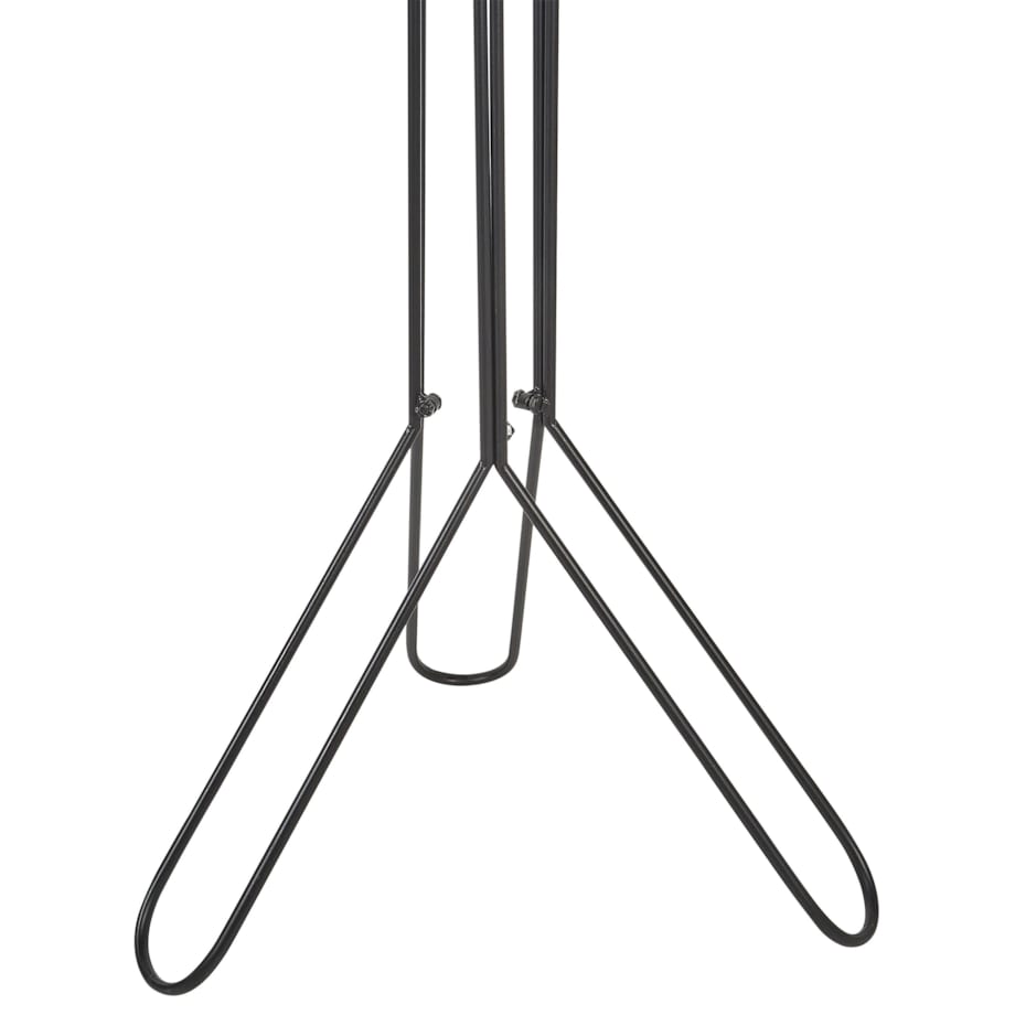 Wieszak stojący czarny BRITTON