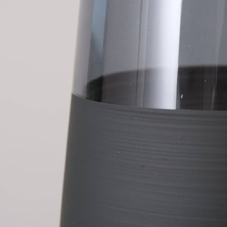 Karafka na wodę WOLUNA, czarne szkło, 1,1 l