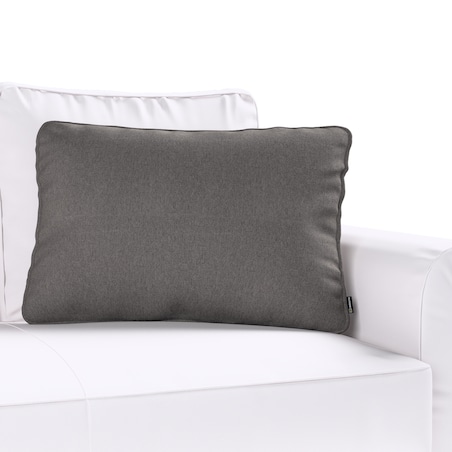 Poszewka Gabi na poduszkę prostokątna 60x40 grafitowy
