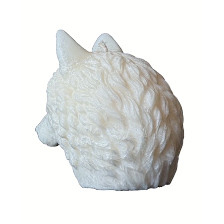 VERKOI Świeca Ozdobna Wolf Head