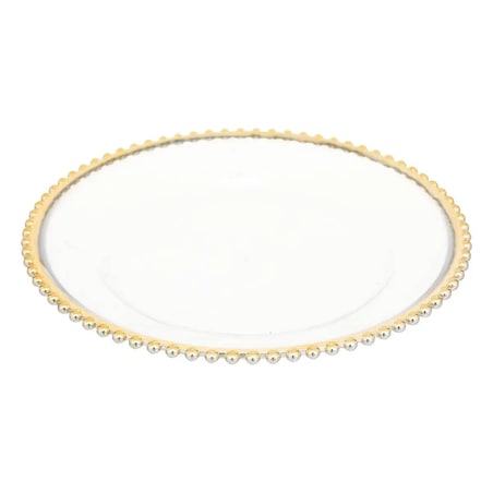 Podtalerz ze złotym brzegiem, Ø 32 cm