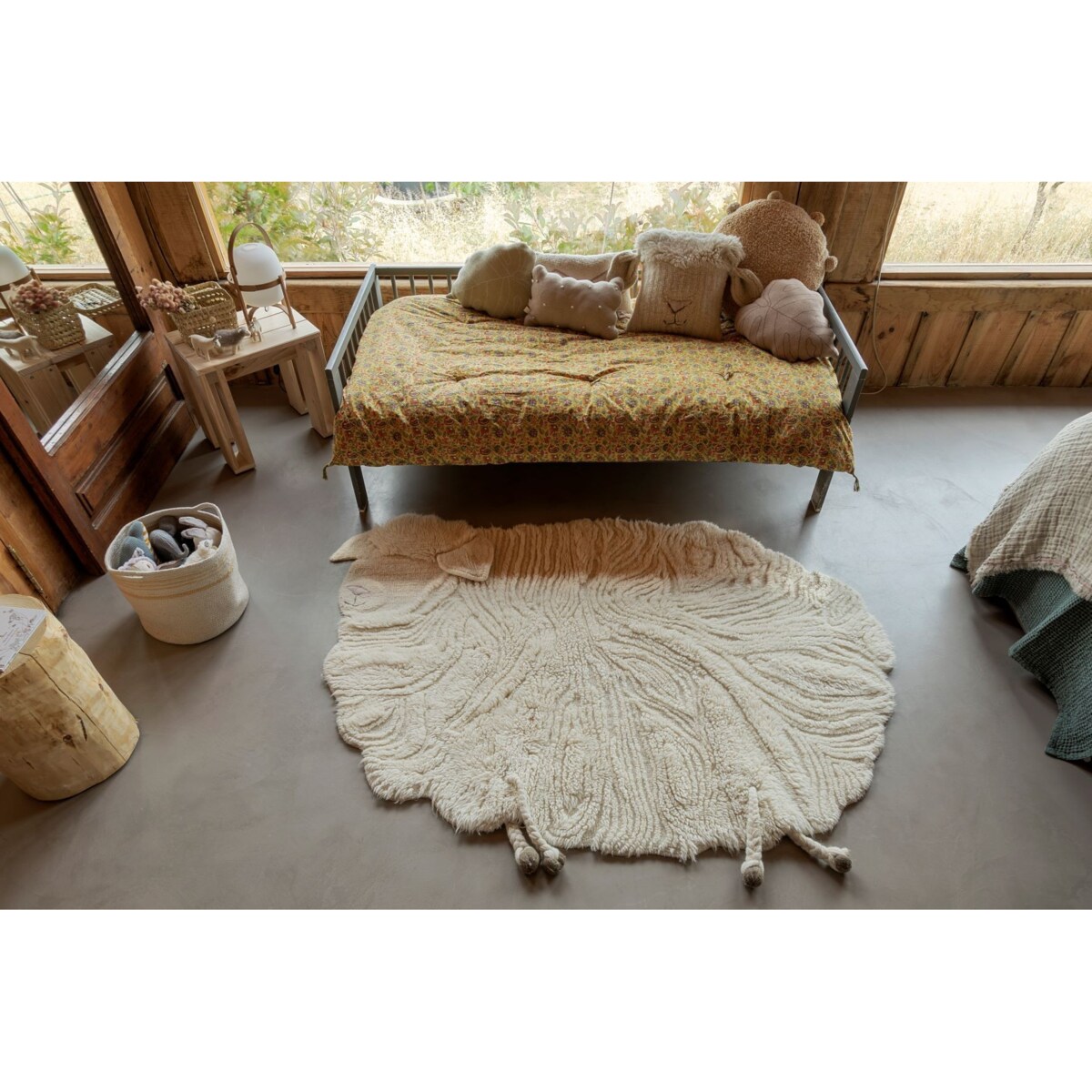 Dywan wełniany Pink Nose Sheep 120x170 cm Lorena Canals