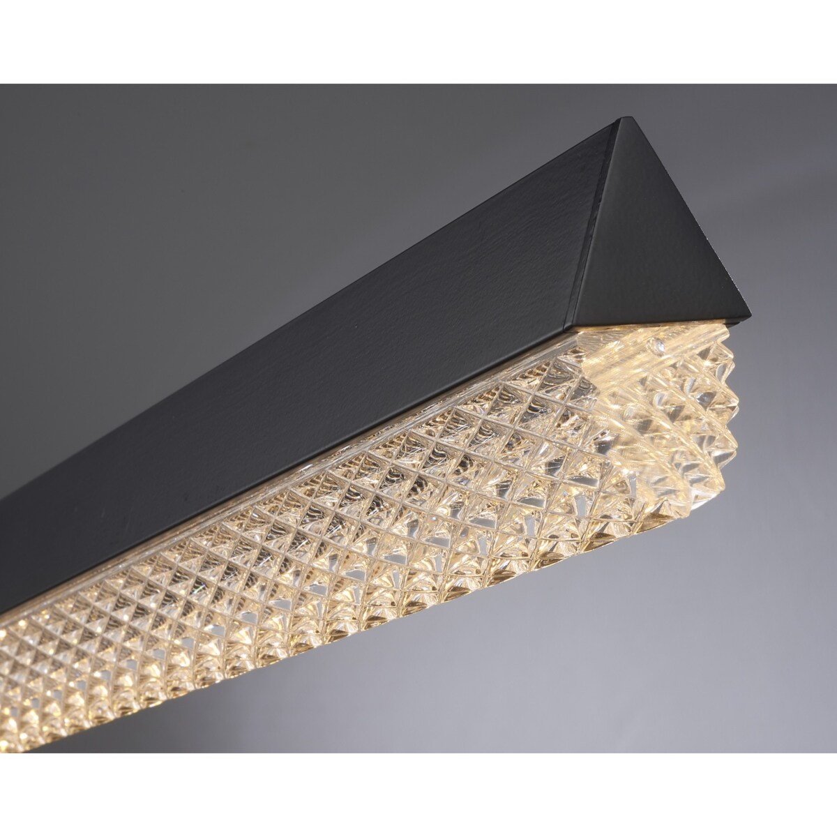 Lampa wisząca ANABELLA LED czarna 120 cm