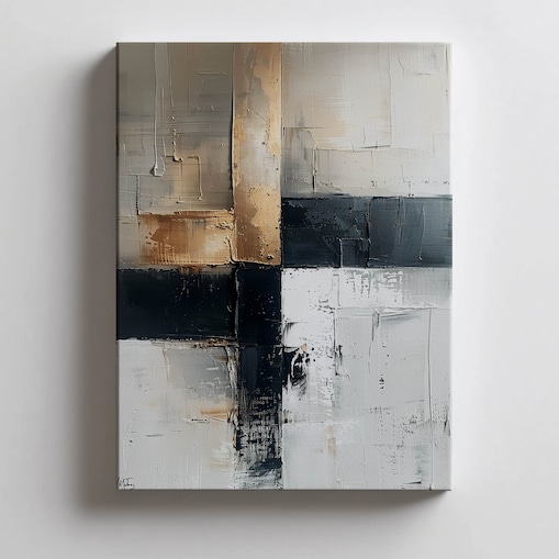 Stylowy Minimalizm, 50x70 cm, bez ramy, płótno premium na blejtramie