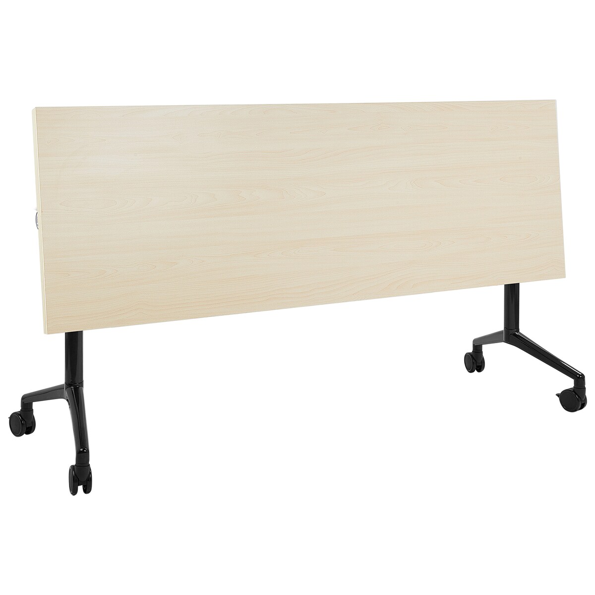Składane biurko CAVI Jasnobrązowy 180 cm 60 cm z kółkami