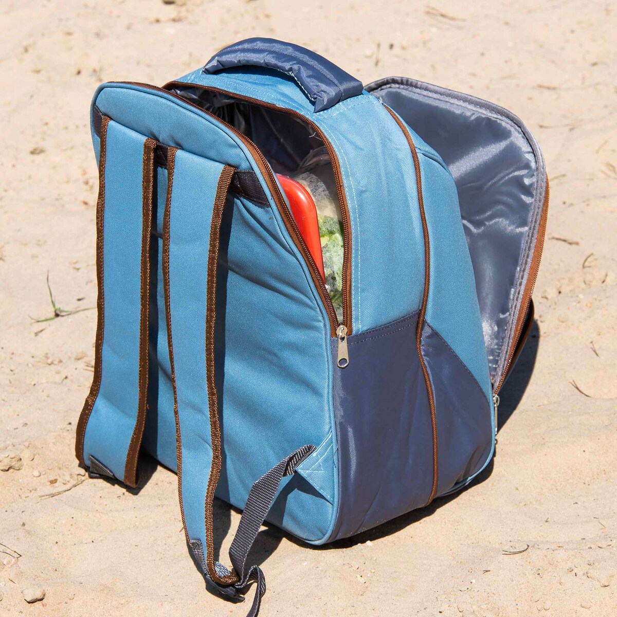 Plecak Termiczny Termoizolacyjny Torba Piknikowy Plażowy 12 Litrów