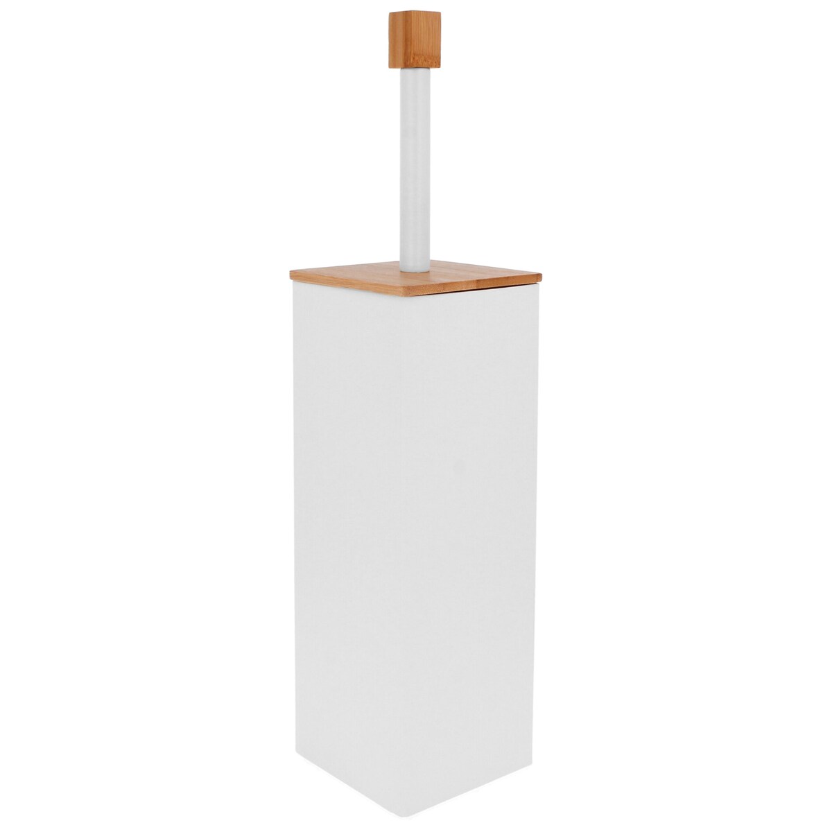 Szczotka toaletowa do czyszczenia WC toalety biała stalowa BRUNBESTE