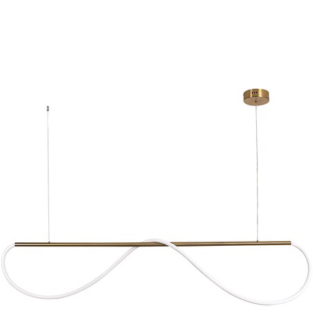 Lampa sufitowa wisząca Light Prestige Meleca złoty LED CCT 3000K/4000K/6000K (regulowana) 1 szt.