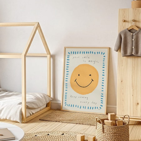 plakat twój uśmiech to magia 70x100