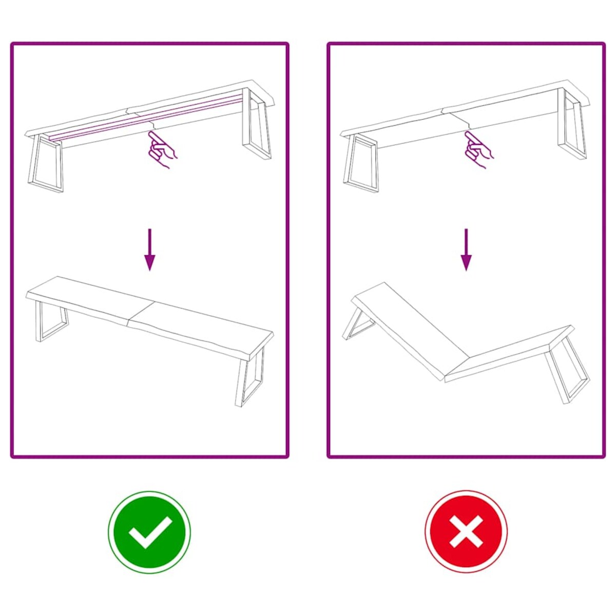 vidaXL Półka, ciemnobrązowa, 180x40x(2-4) cm, wykończone drewno dębowe